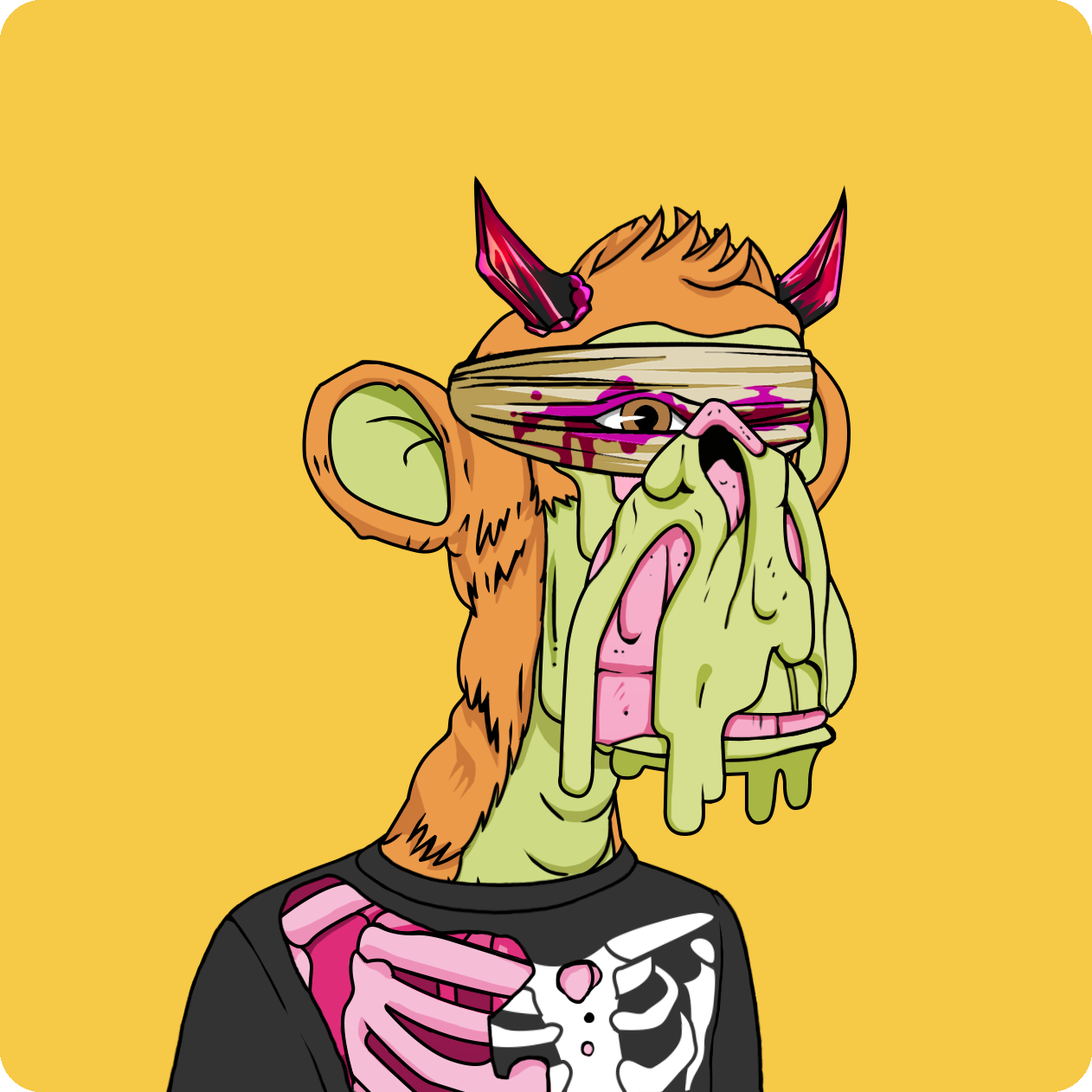 Yuga Labs - Mutant Ape Yacht Club - NFT # 5497