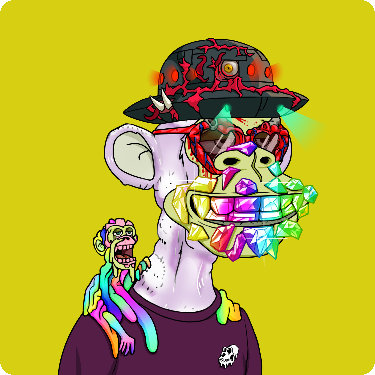 Yuga Labs - Mutant Ape Yacht Club - NFT # 1395