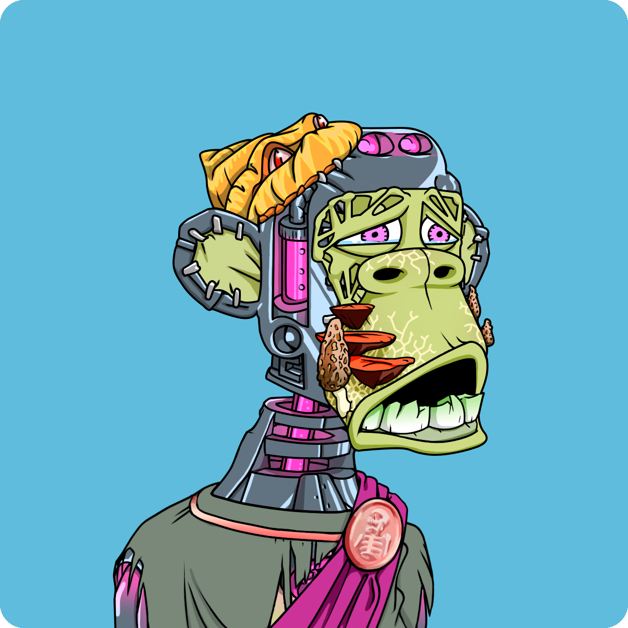 Yuga Labs - Mutant Ape Yacht Club - NFT # 7192