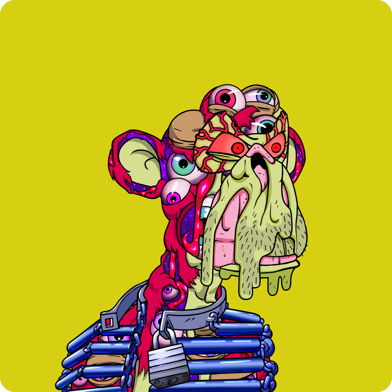 Yuga Labs - Mutant Ape Yacht Club - NFT # 3807