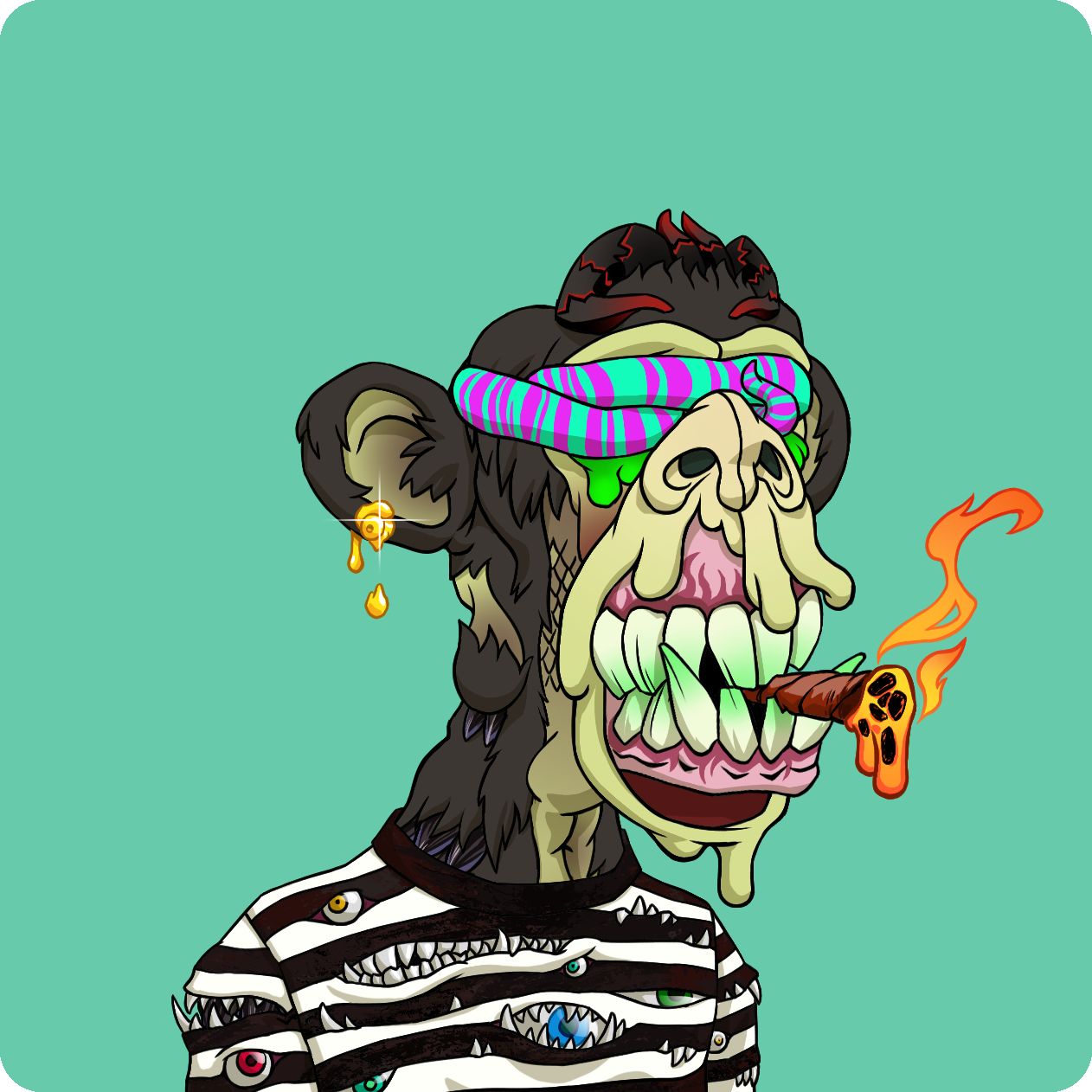 Yuga Labs - Mutant Ape Yacht Club - NFT # 10297