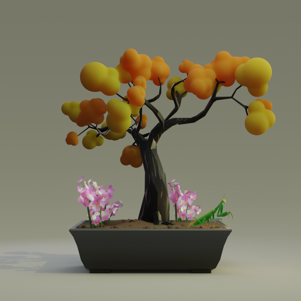 ZENFT Garden Society - Bonsai - Bonsai #8259 - NFT # 8259