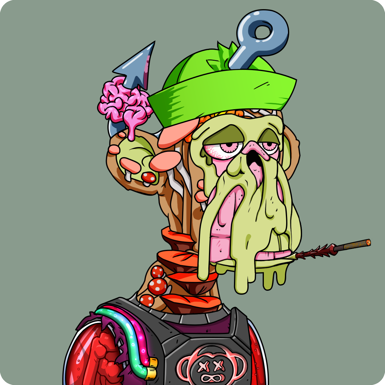 Yuga Labs - Mutant Ape Yacht Club - NFT # 1025