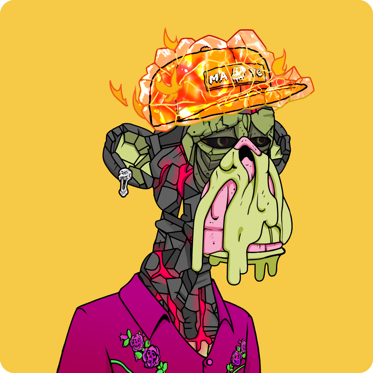 Yuga Labs - Mutant Ape Yacht Club - NFT # 7872