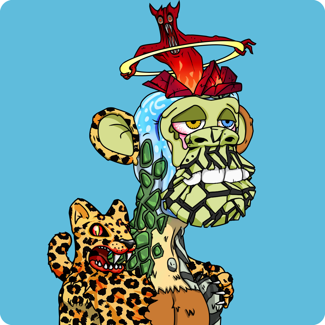 Yuga Labs - Mutant Ape Yacht Club - NFT # 8450