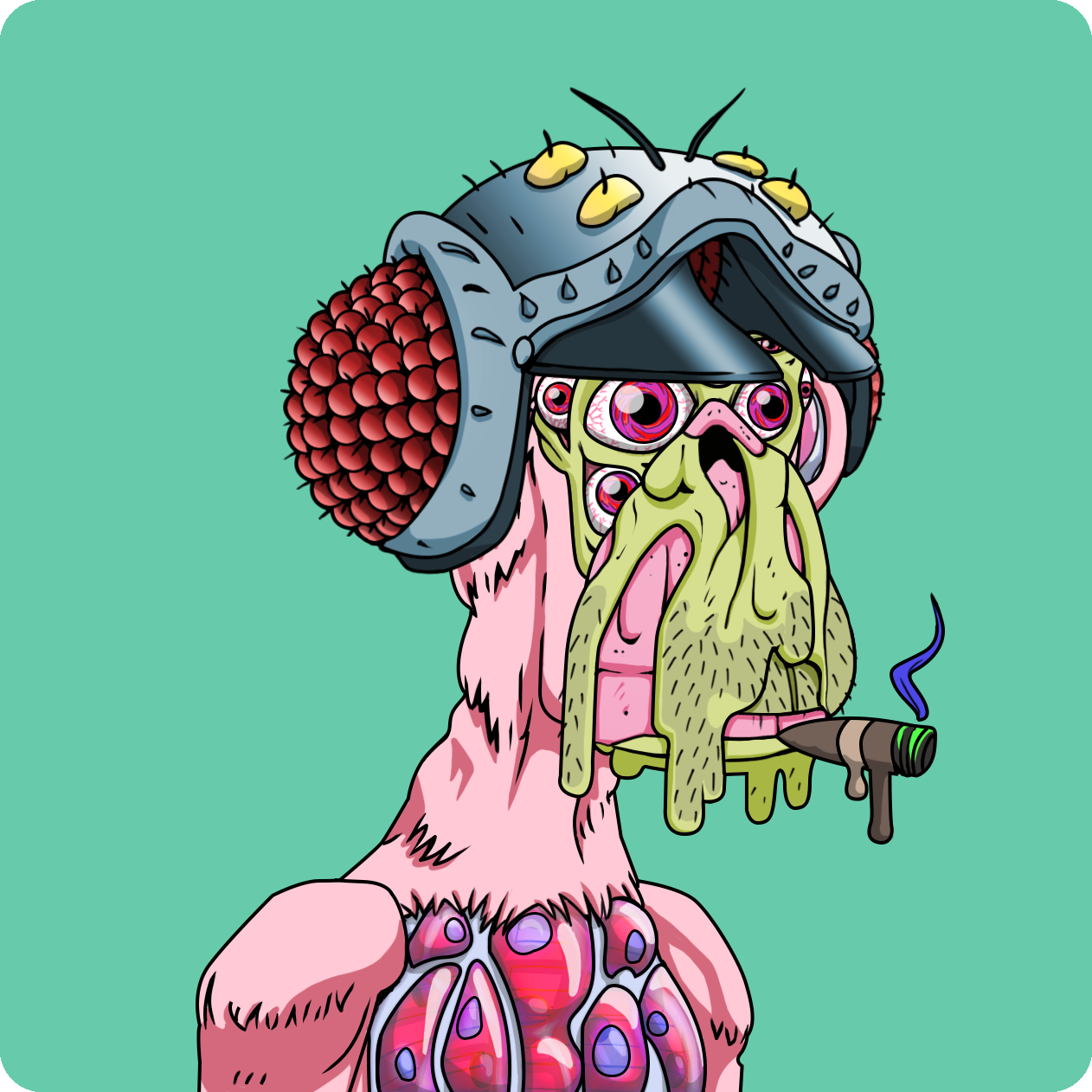 Yuga Labs - Mutant Ape Yacht Club - NFT # 9219