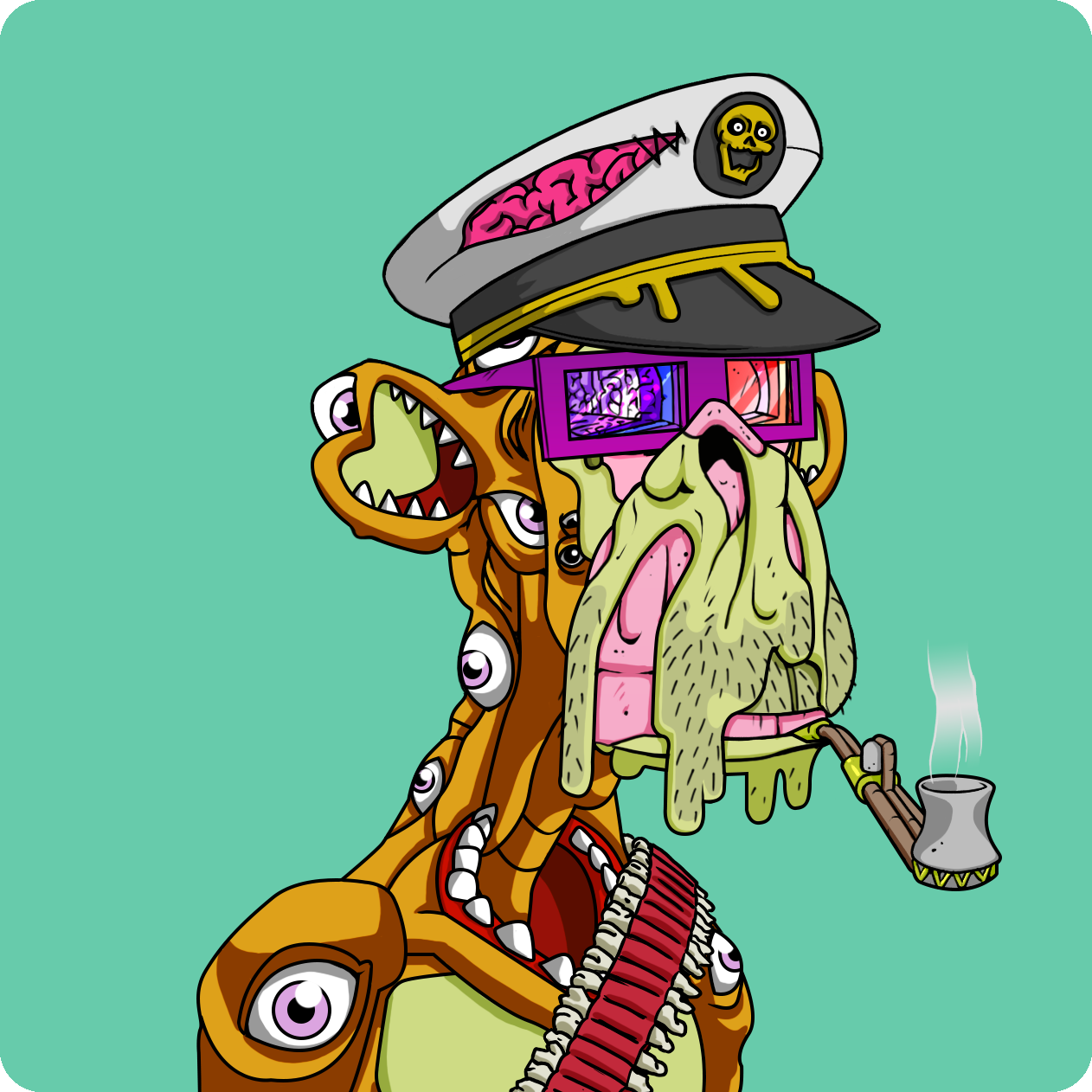 Yuga Labs - Mutant Ape Yacht Club - NFT # 704