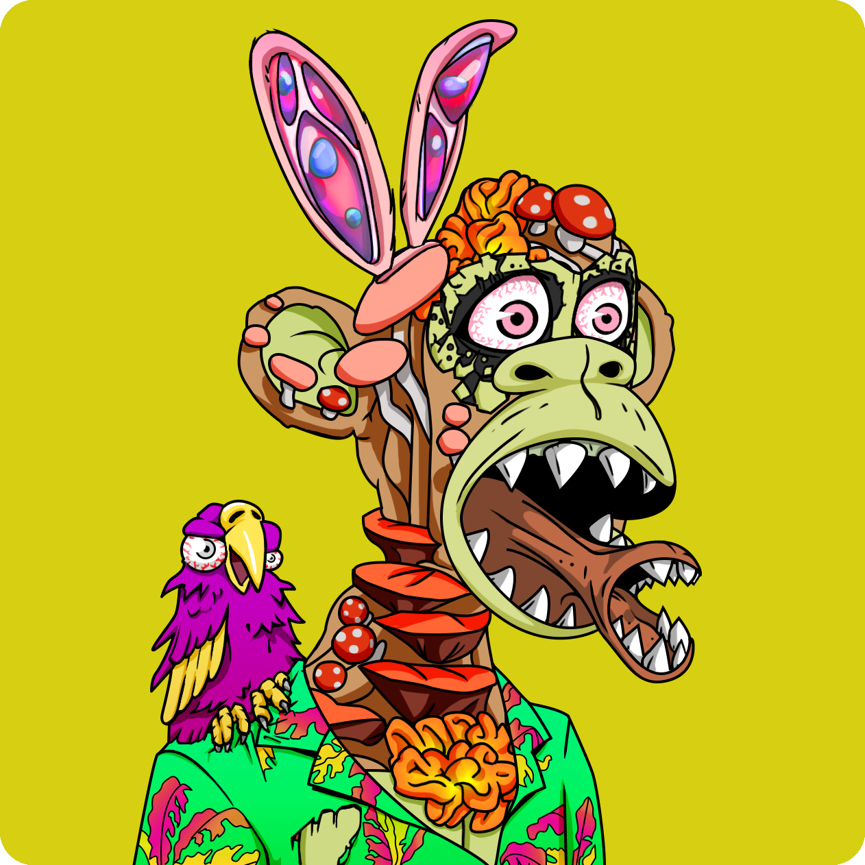 Yuga Labs - Mutant Ape Yacht Club - NFT # 26798