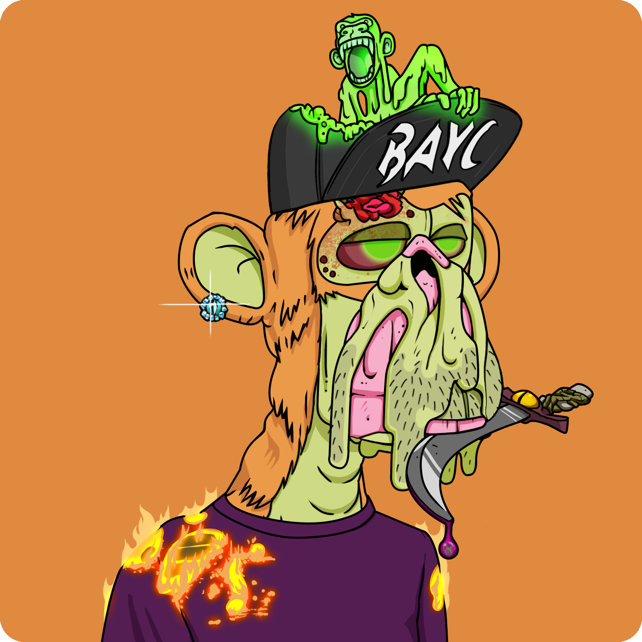 Yuga Labs - Mutant Ape Yacht Club - NFT # 27622