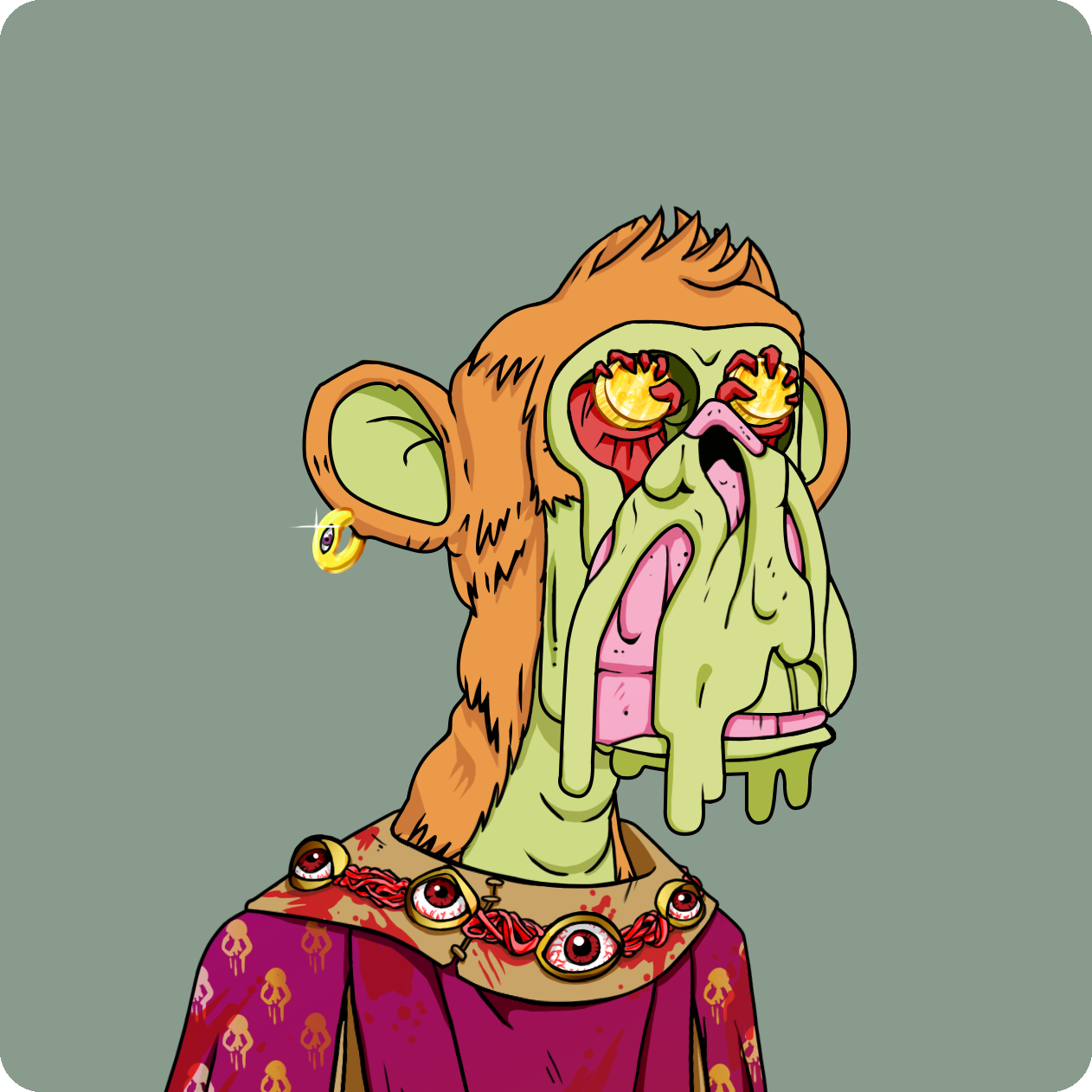 Yuga Labs - Mutant Ape Yacht Club - NFT # 14592