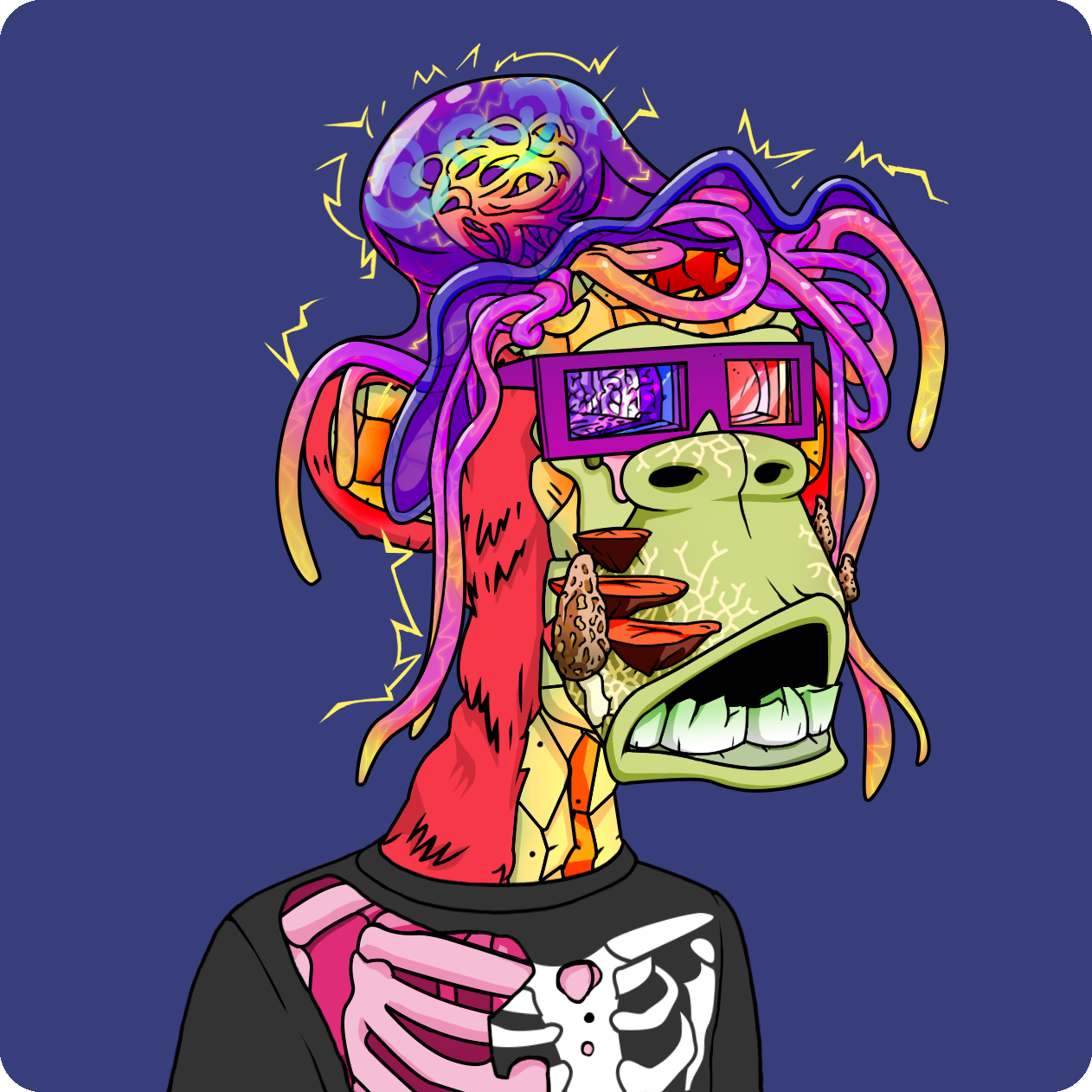 Yuga Labs - Mutant Ape Yacht Club - NFT # 6115