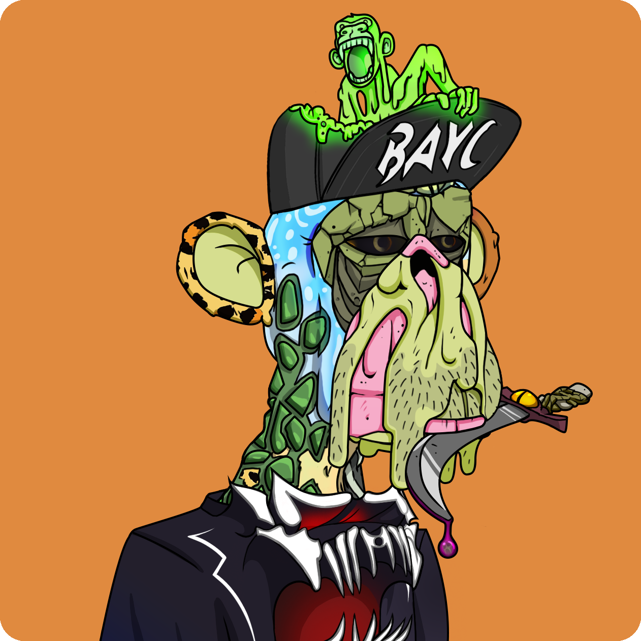 Yuga Labs - Mutant Ape Yacht Club - NFT # 15600