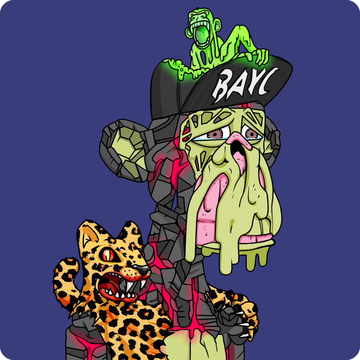 Yuga Labs - Mutant Ape Yacht Club - NFT # 7461