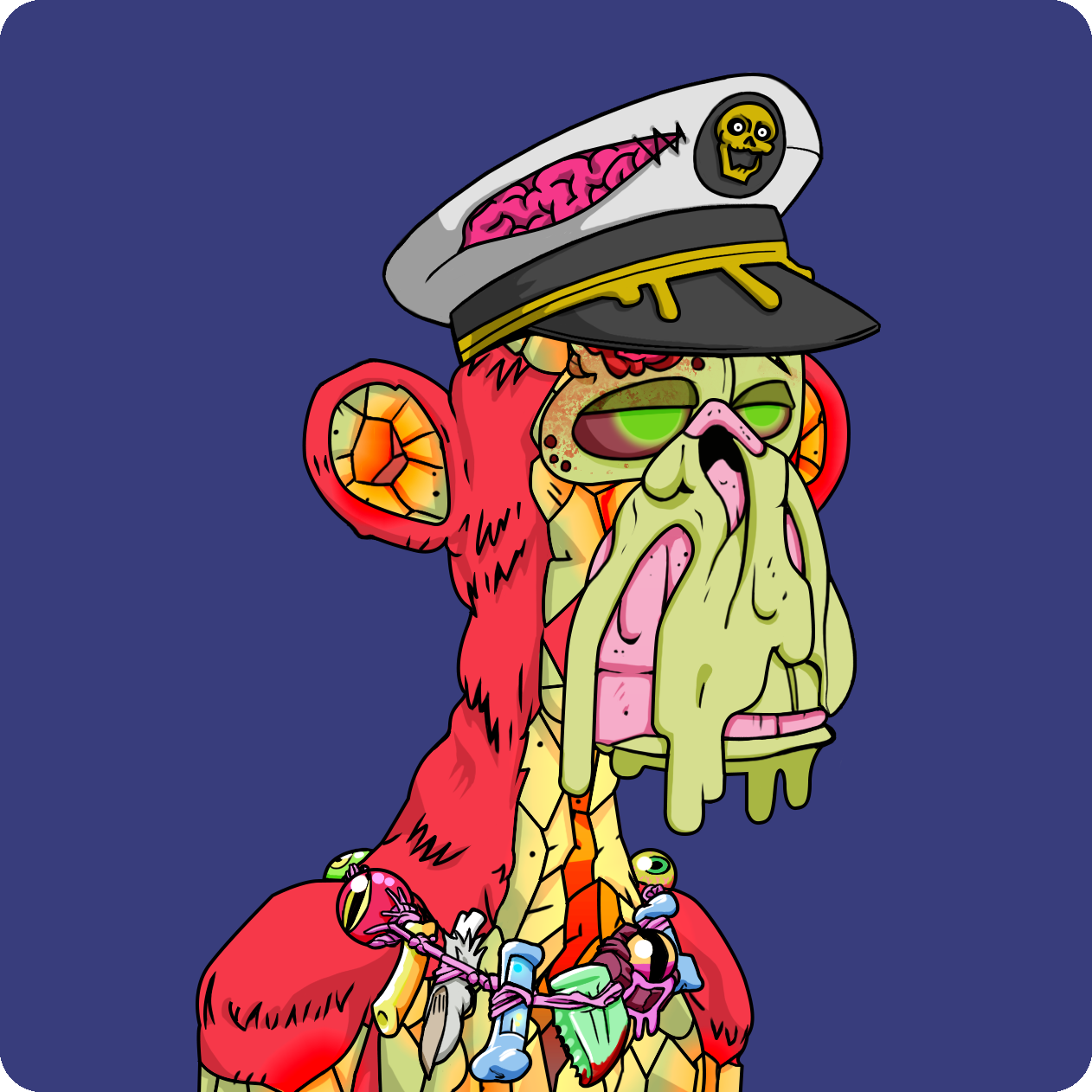 Yuga Labs - Mutant Ape Yacht Club - NFT # 16492