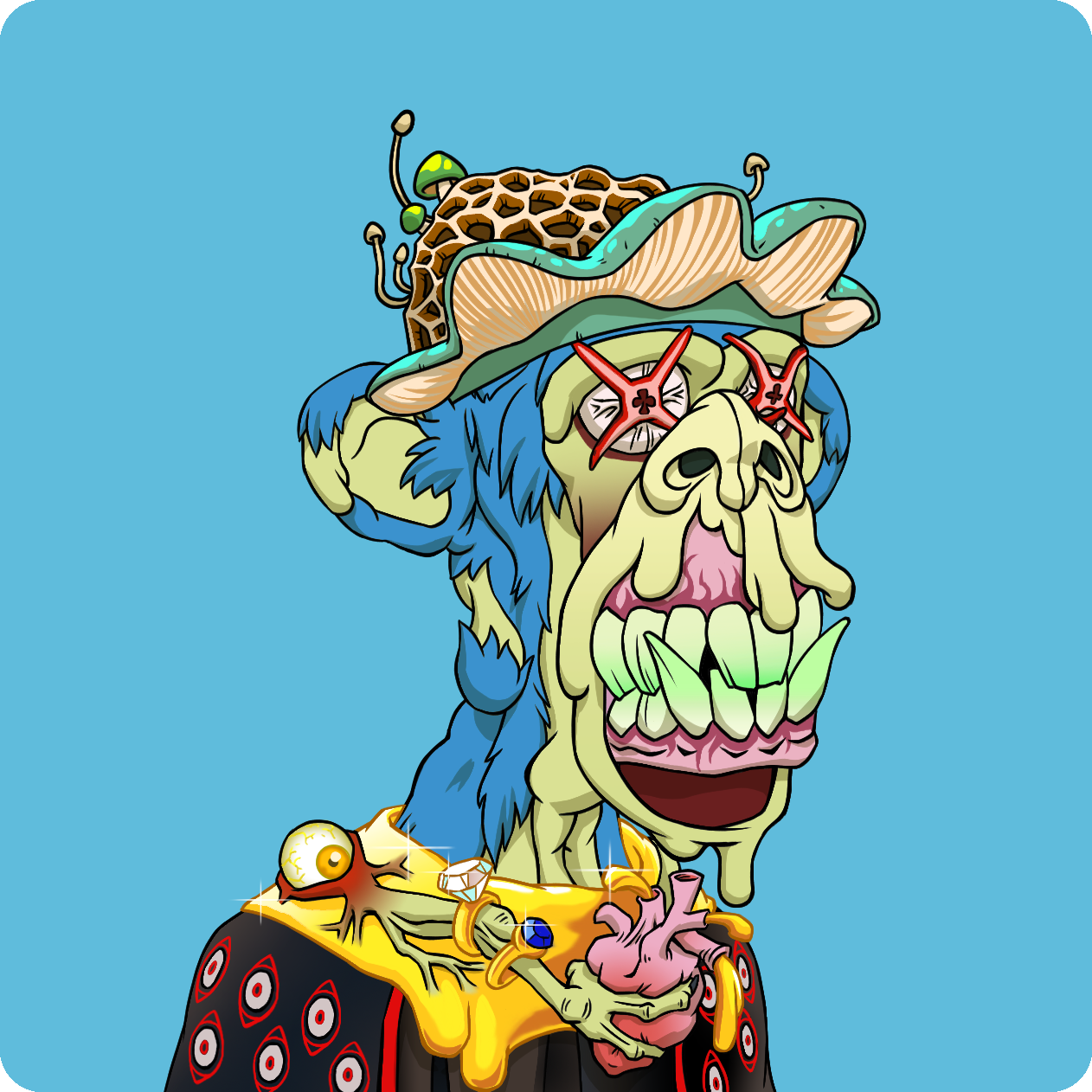 Yuga Labs - Mutant Ape Yacht Club - NFT # 18987