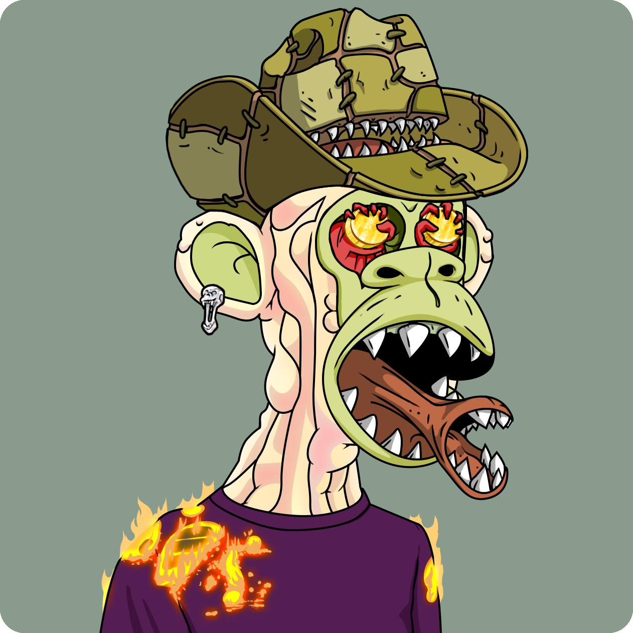 Yuga Labs - Mutant Ape Yacht Club - NFT # 6695