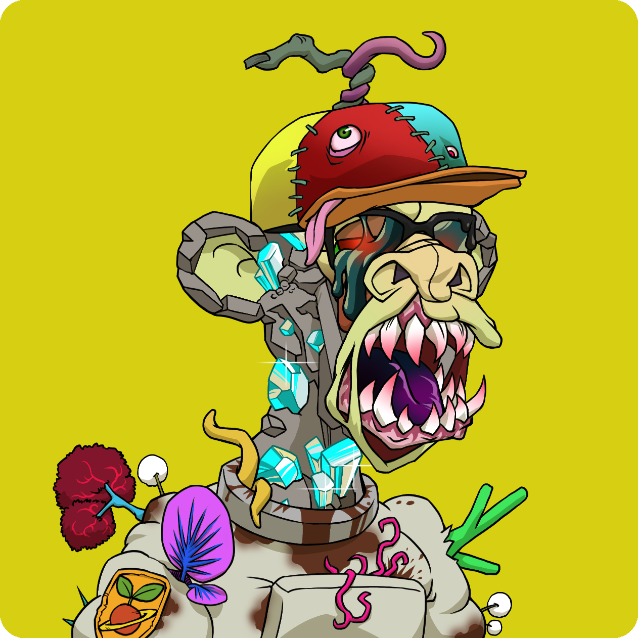 Yuga Labs - Mutant Ape Yacht Club - NFT # 21513