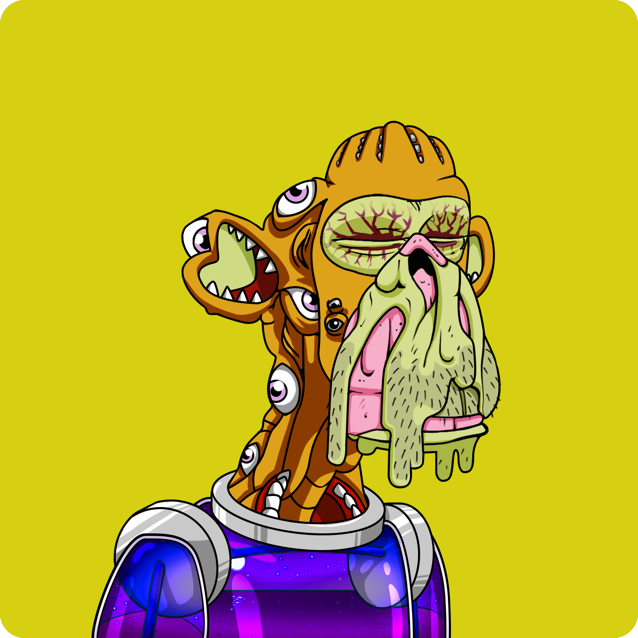 Yuga Labs - Mutant Ape Yacht Club - NFT # 8491