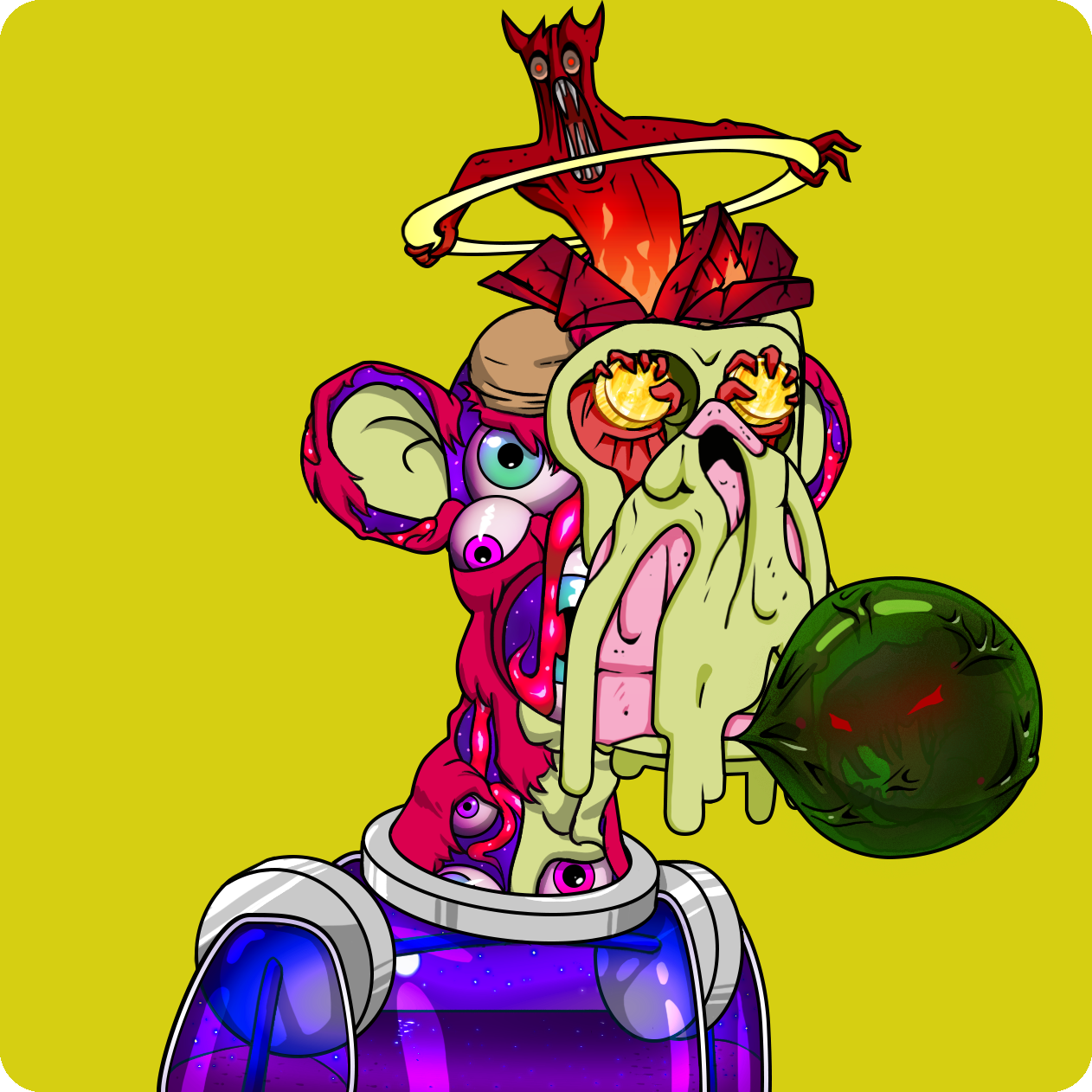 Yuga Labs - Mutant Ape Yacht Club - NFT # 3923