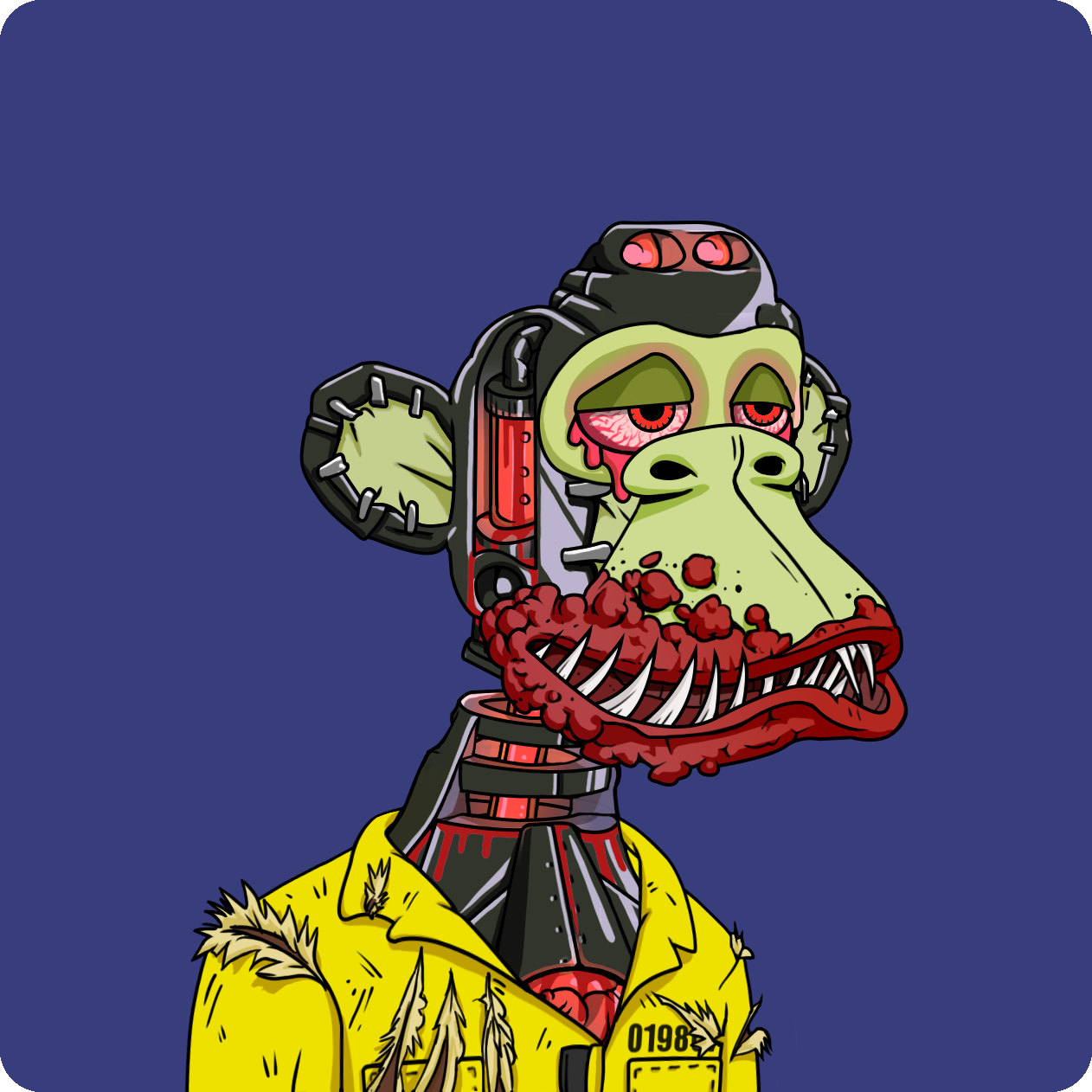 Yuga Labs - Mutant Ape Yacht Club - NFT # 25636