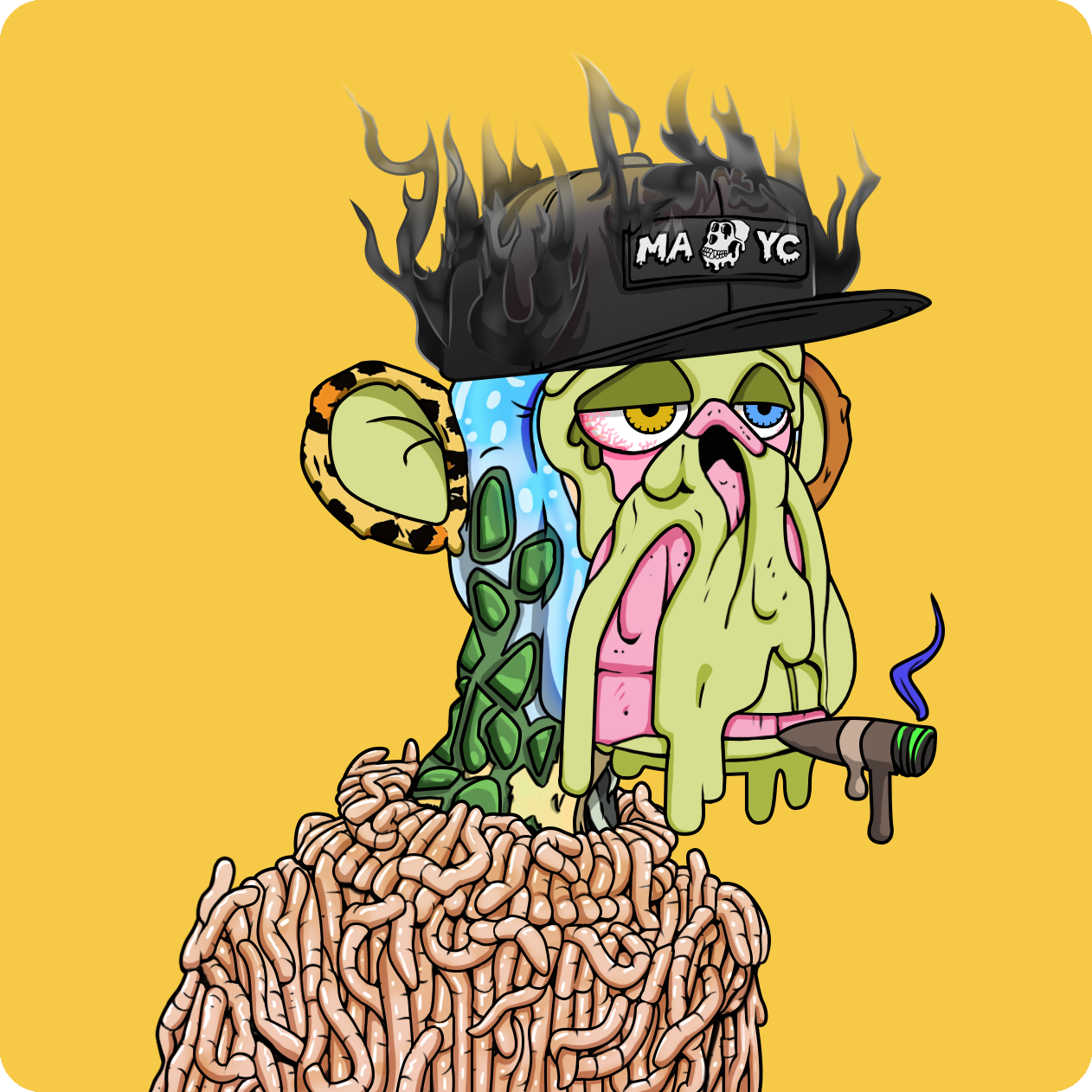 Yuga Labs - Mutant Ape Yacht Club - NFT # 5000