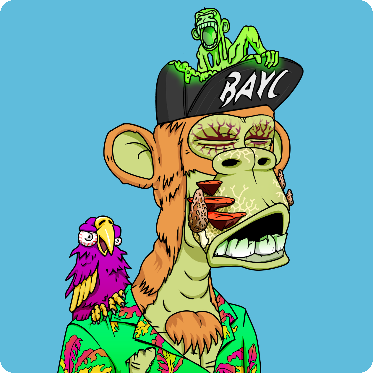 Yuga Labs - Mutant Ape Yacht Club - NFT # 8285