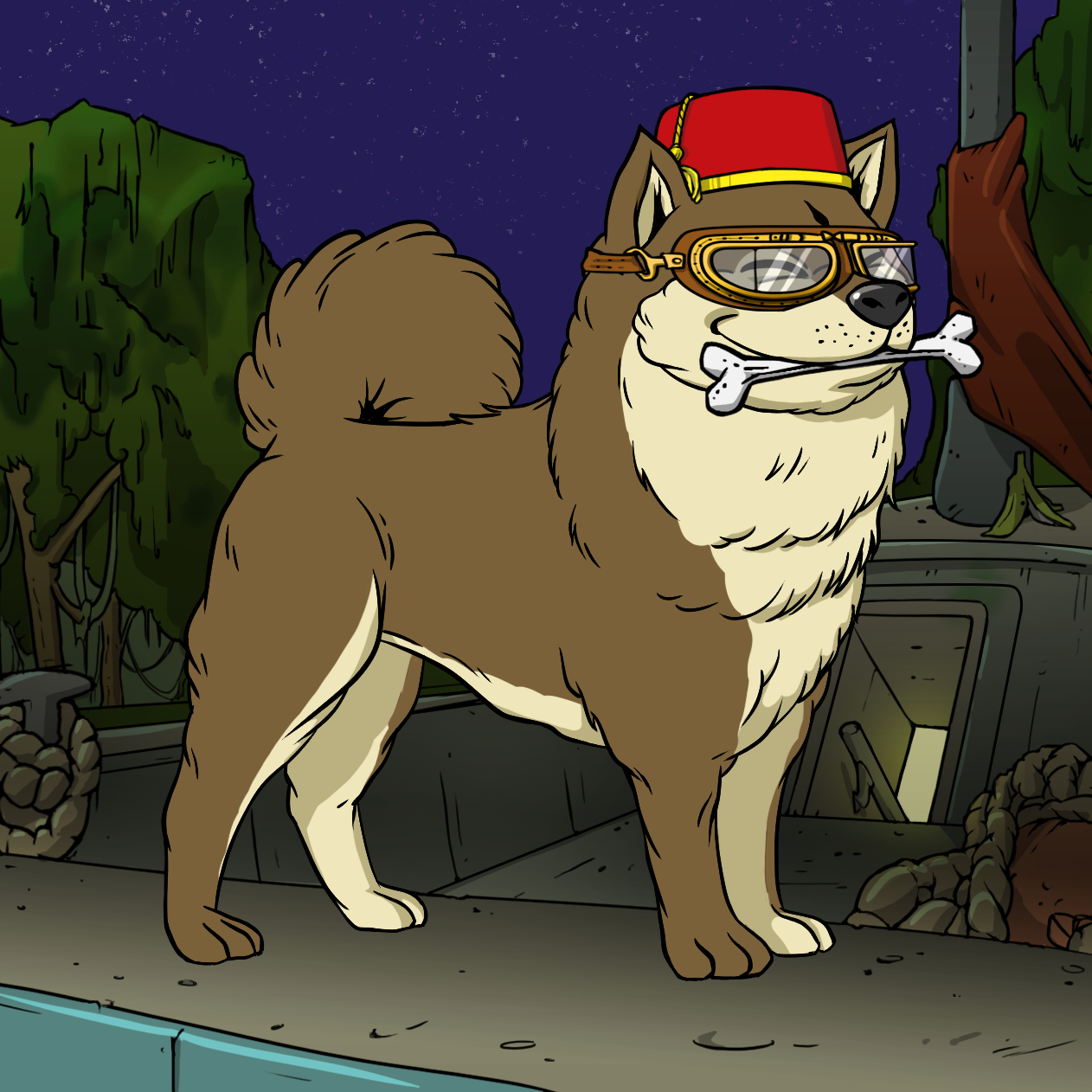 Yuga Labs - Bored Ape Kennel Club - NFT # 4450