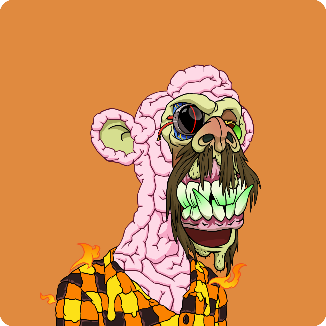 Yuga Labs - Mutant Ape Yacht Club - NFT # 11381