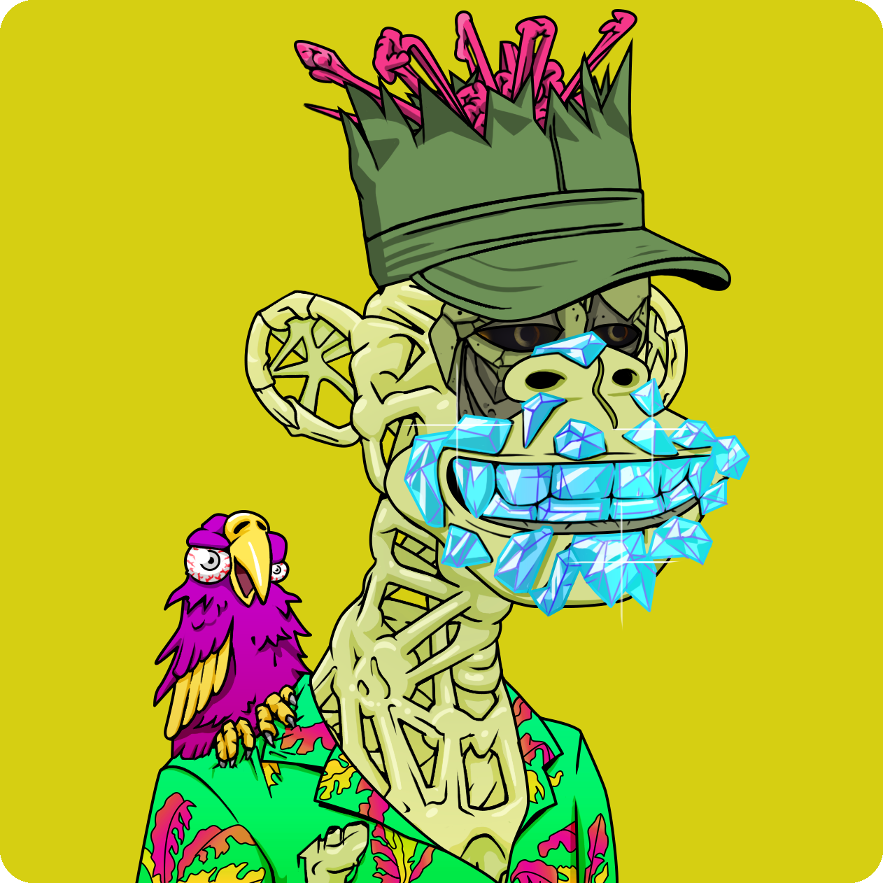 Yuga Labs - Mutant Ape Yacht Club - NFT # 21980