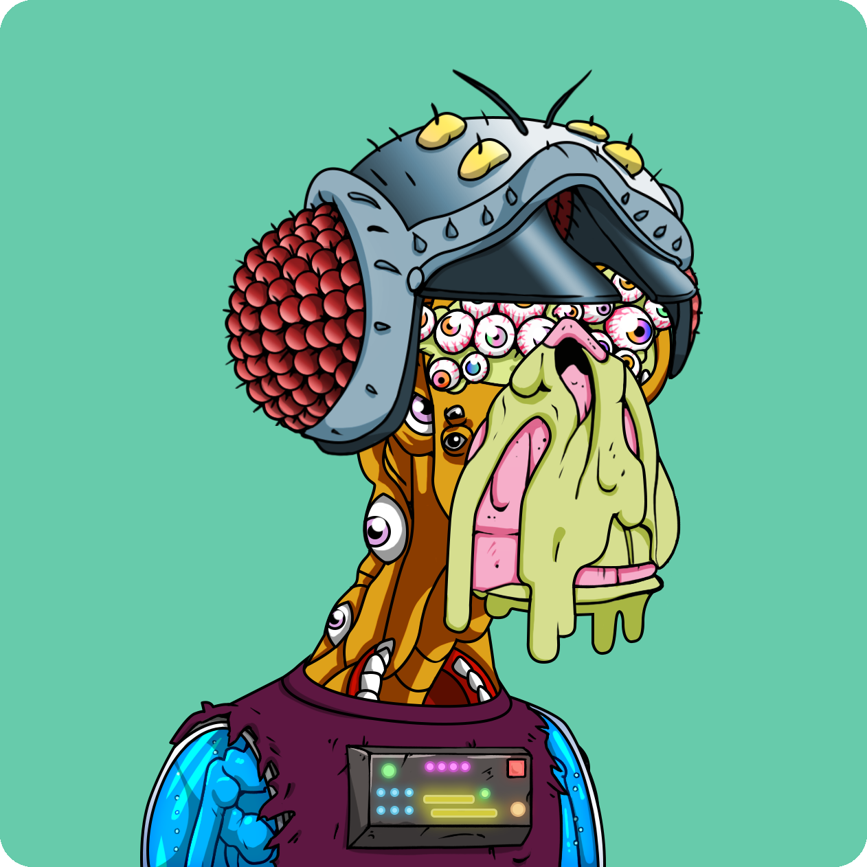 Yuga Labs - Mutant Ape Yacht Club - NFT # 6019