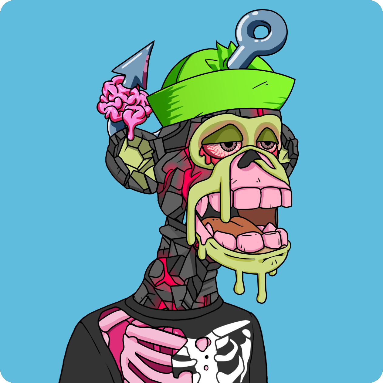 Yuga Labs - Mutant Ape Yacht Club - NFT # 5995