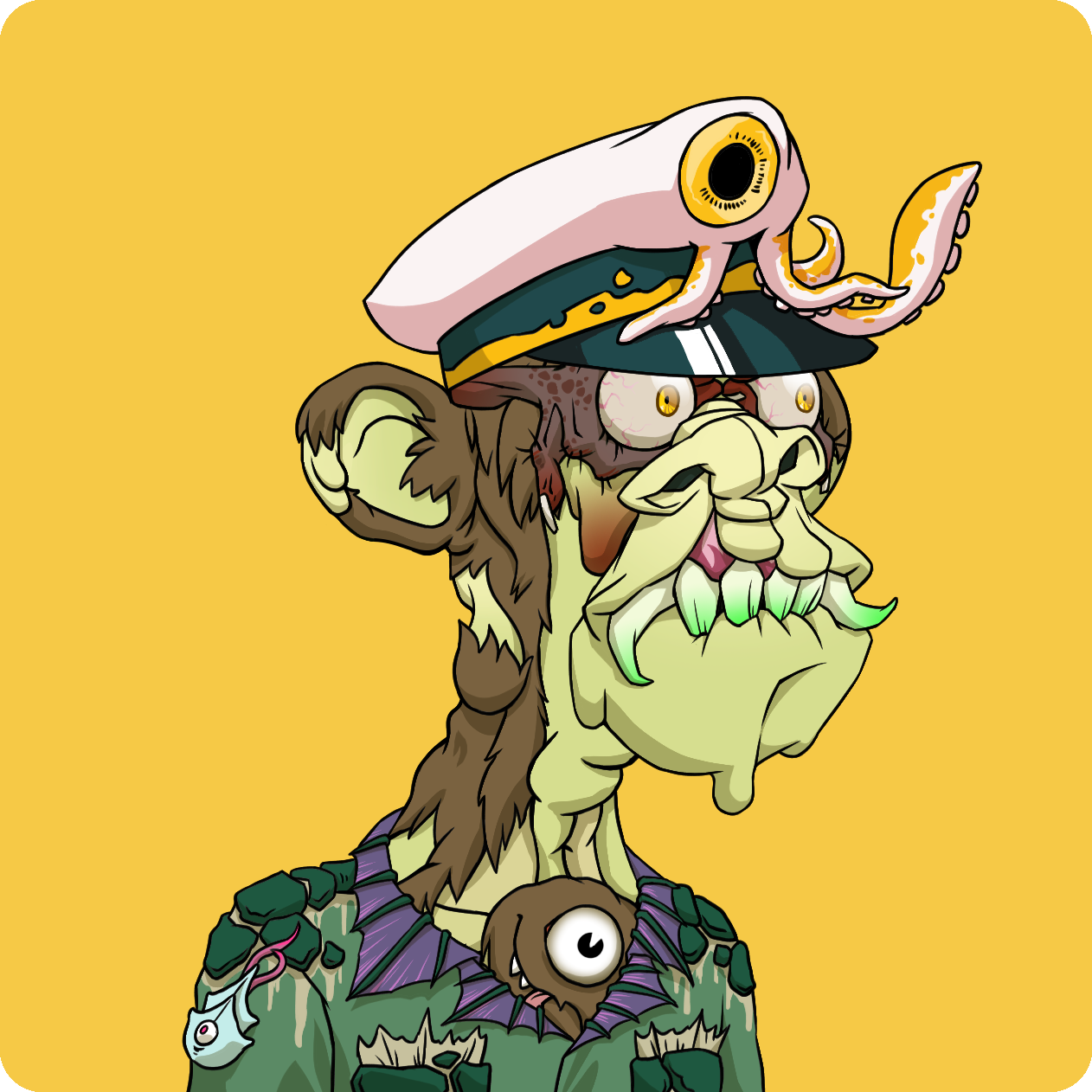 Yuga Labs - Mutant Ape Yacht Club - NFT # 468