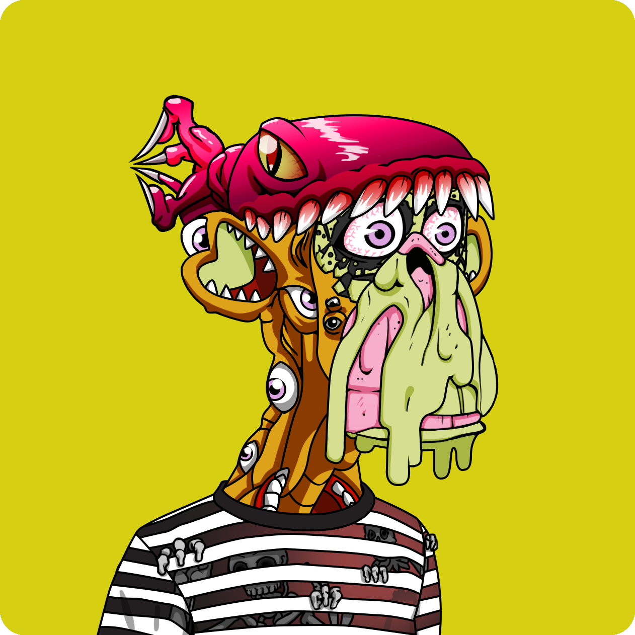 Yuga Labs - Mutant Ape Yacht Club - NFT # 10690