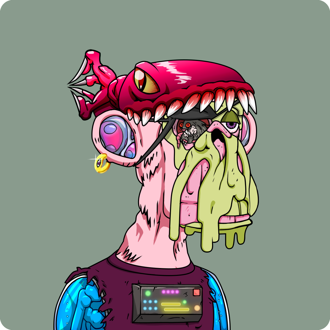 Yuga Labs - Mutant Ape Yacht Club - NFT # 3909