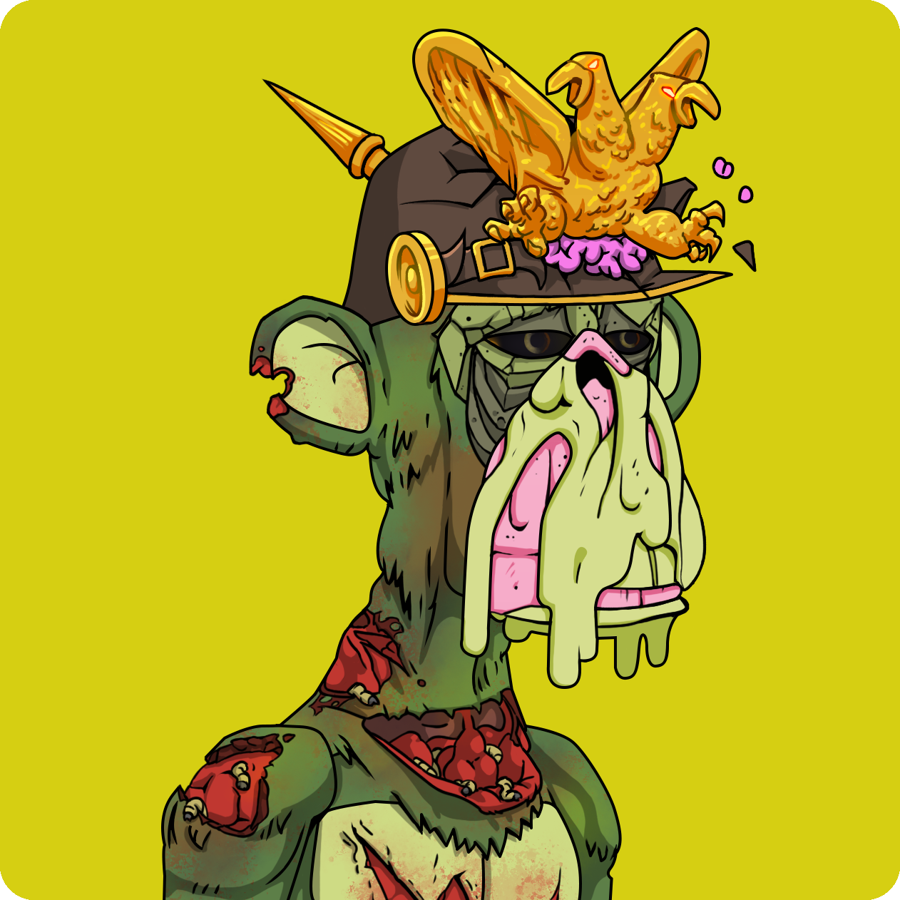 Yuga Labs - Mutant Ape Yacht Club - NFT # 24258