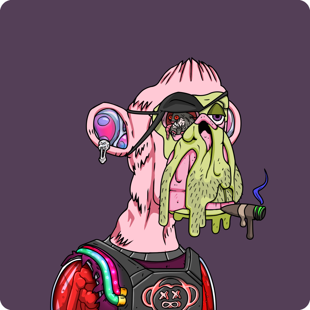 Yuga Labs - Mutant Ape Yacht Club - NFT # 21630