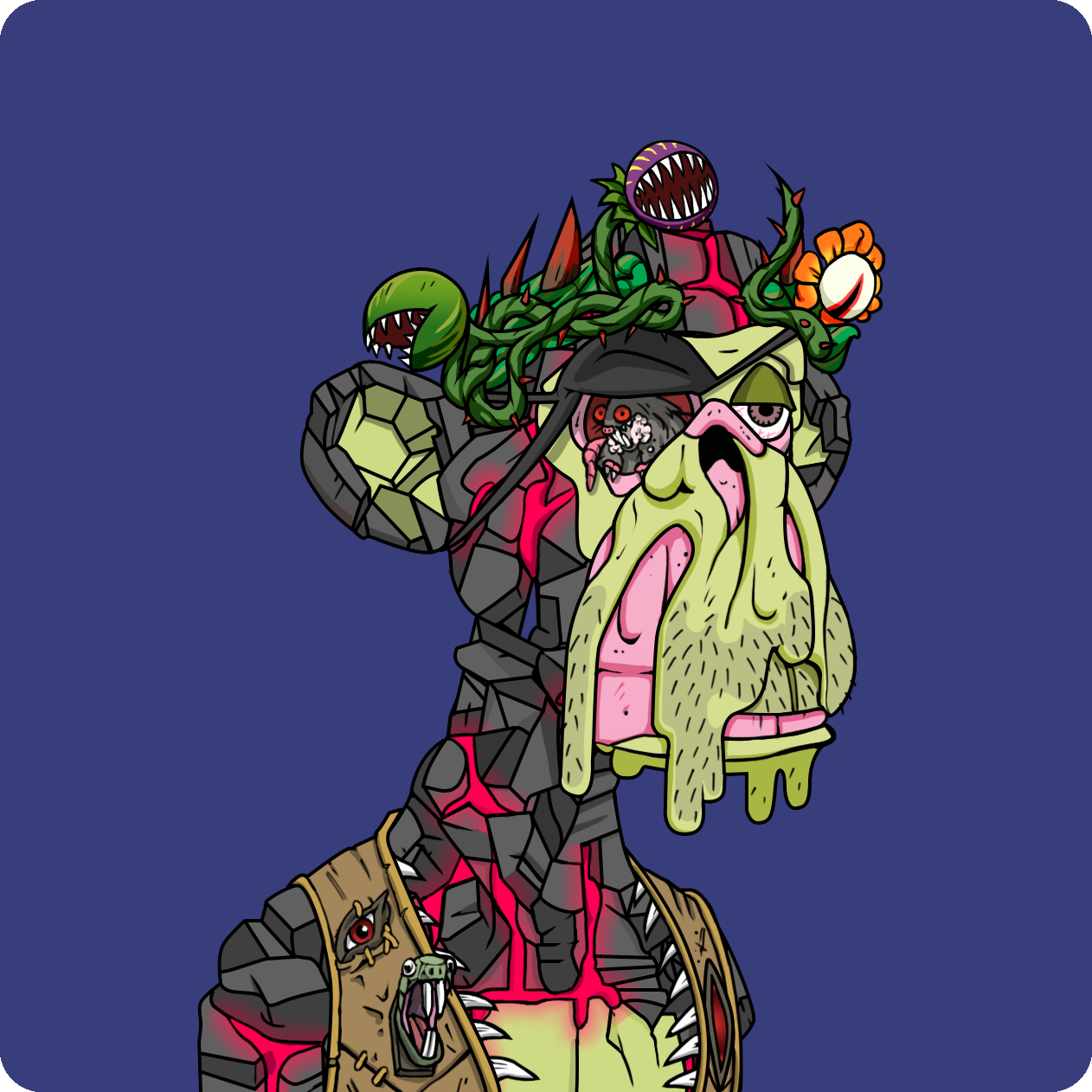 Yuga Labs - Mutant Ape Yacht Club - NFT # 1480