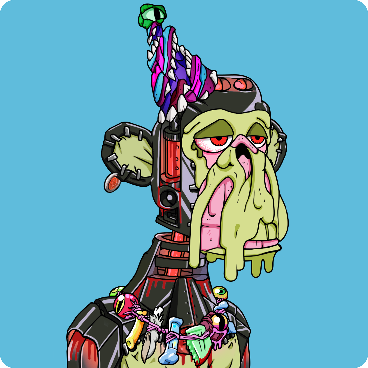 Yuga Labs - Mutant Ape Yacht Club - NFT # 9850