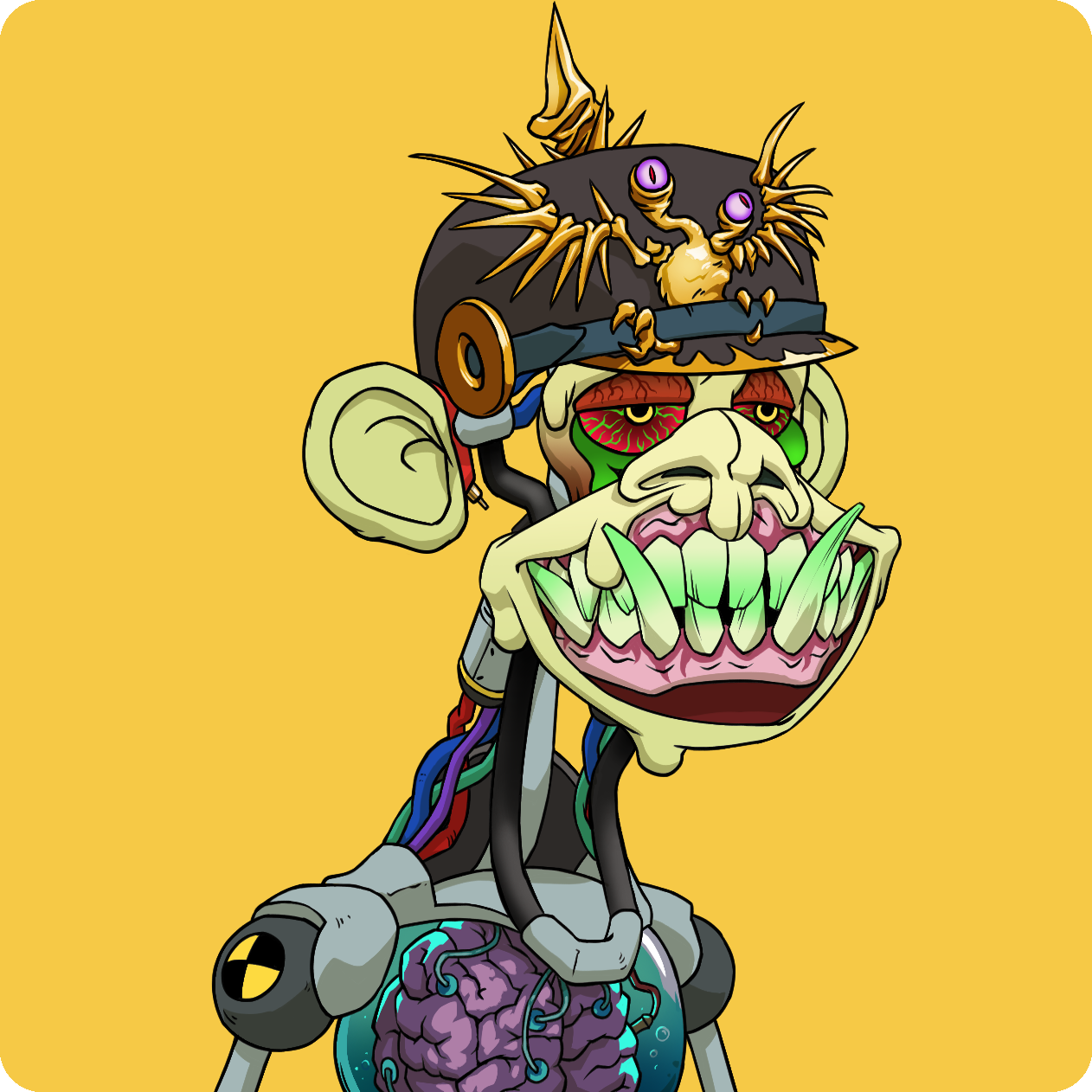 Yuga Labs - Mutant Ape Yacht Club - NFT # 24075