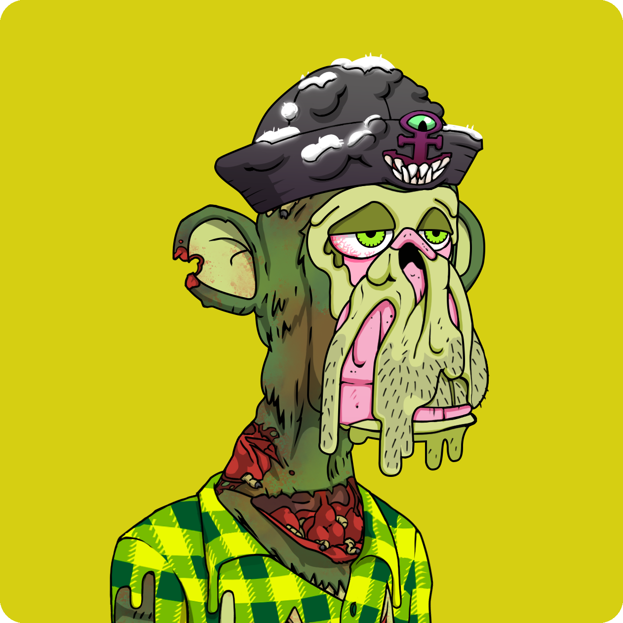 Yuga Labs - Mutant Ape Yacht Club - NFT # 5857