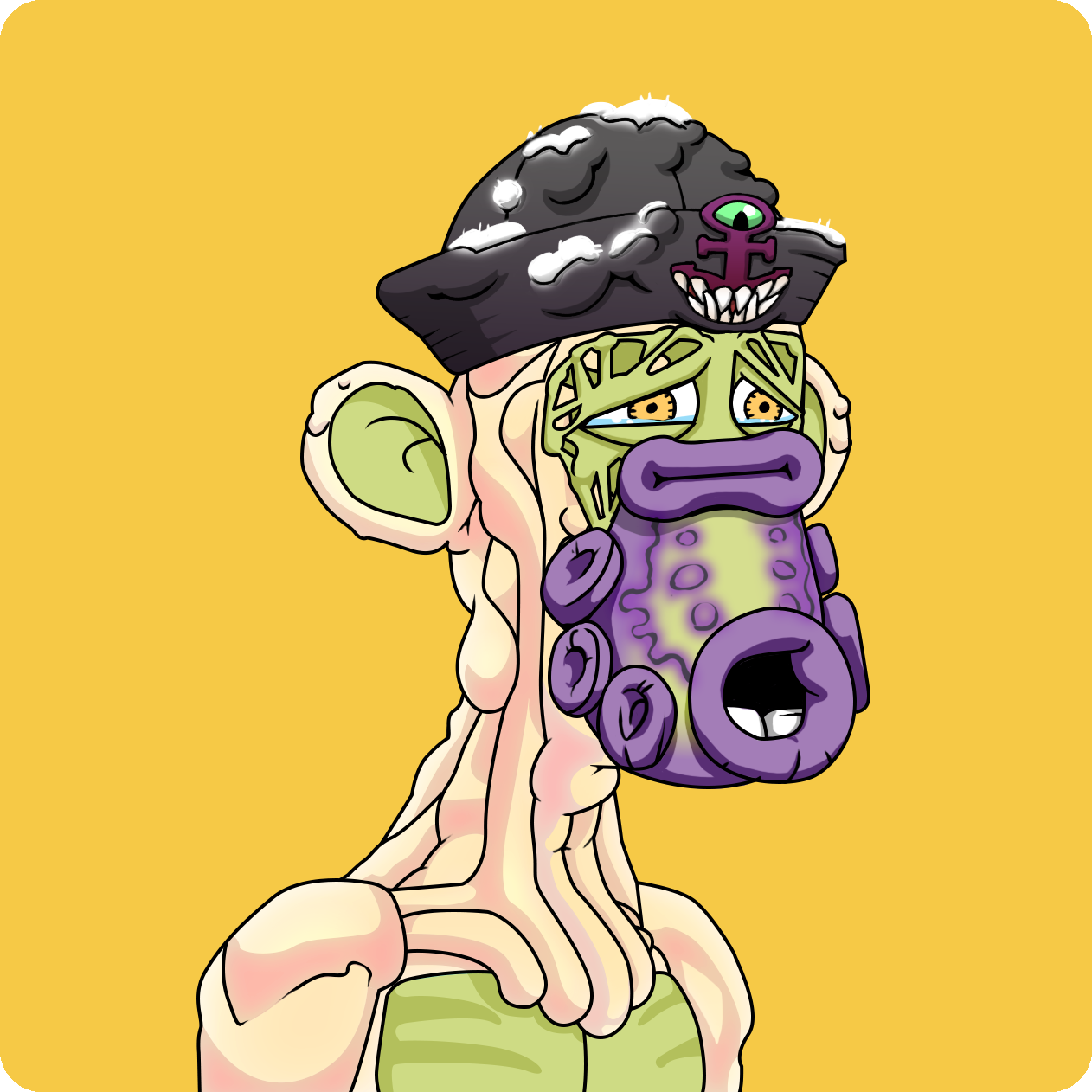 Yuga Labs - Mutant Ape Yacht Club - NFT # 8766