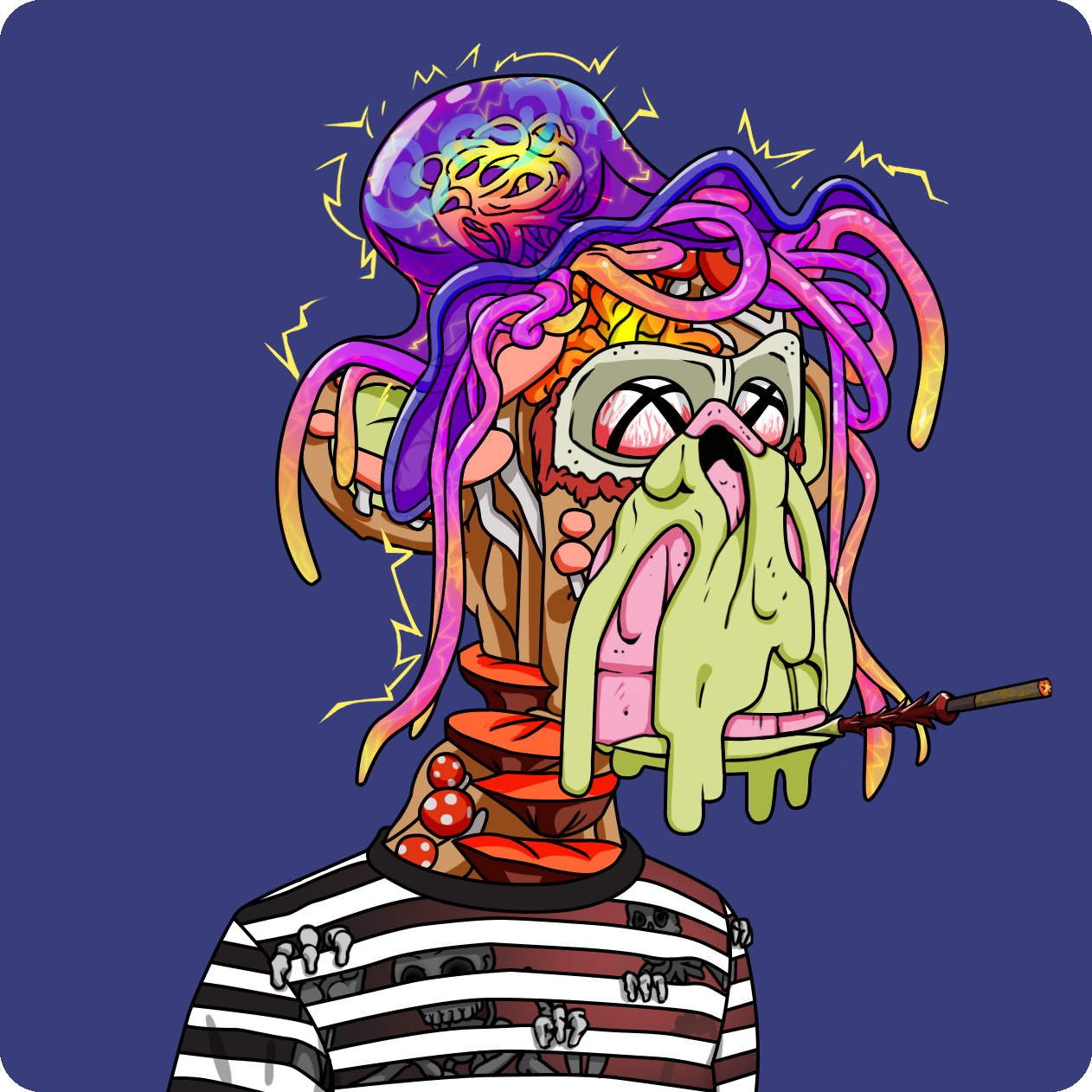 Yuga Labs - Mutant Ape Yacht Club - NFT # 2844