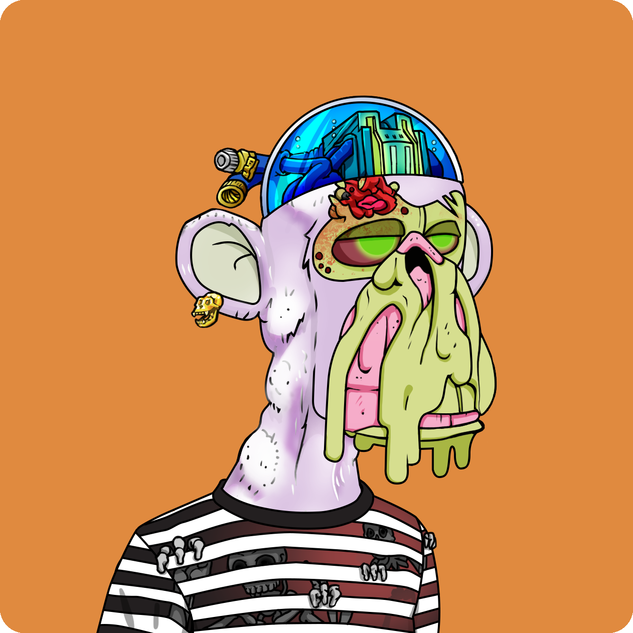 Yuga Labs - Mutant Ape Yacht Club - NFT # 782