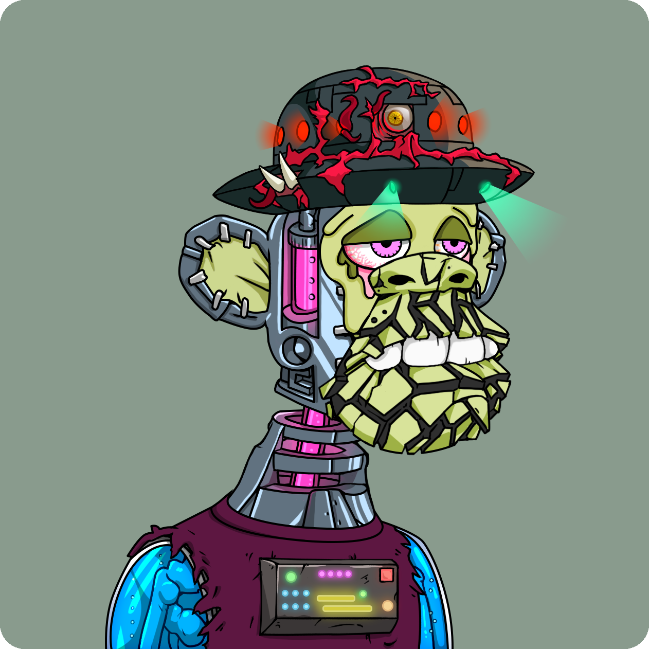 Yuga Labs - Mutant Ape Yacht Club - NFT # 6147