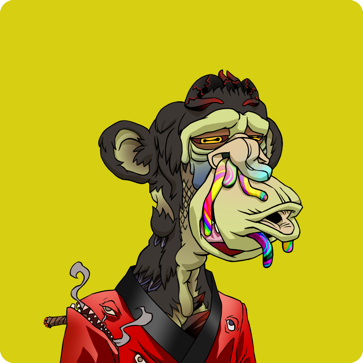 Yuga Labs - Mutant Ape Yacht Club - NFT # 1848