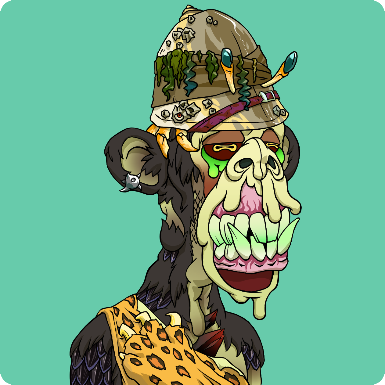 Yuga Labs - Mutant Ape Yacht Club - NFT # 13457