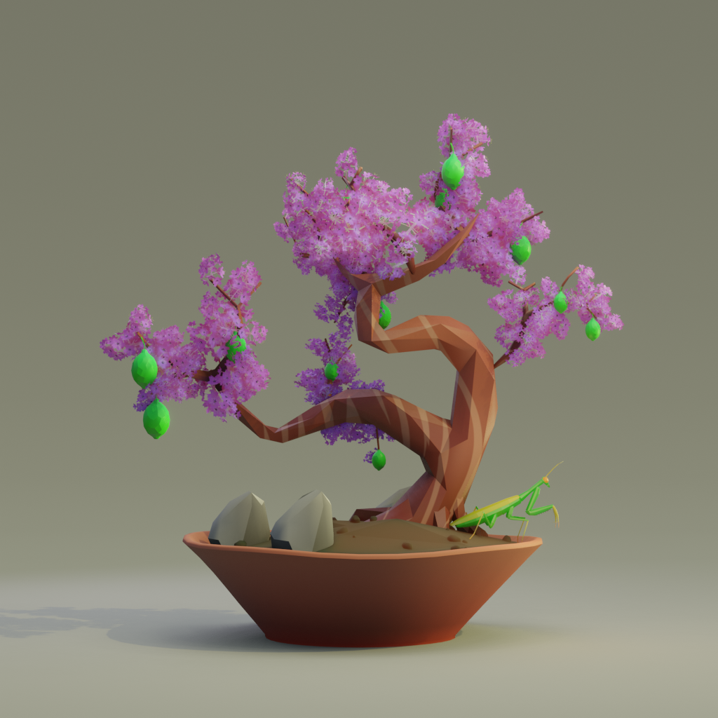 ZENFT Garden Society - Bonsai - Bonsai #8352 - NFT # 8352