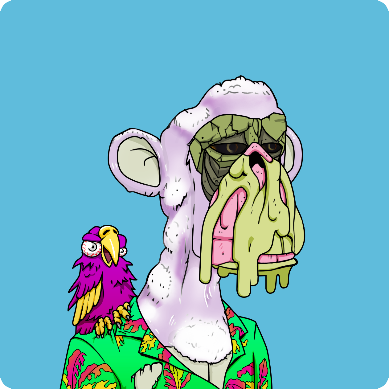 Yuga Labs - Mutant Ape Yacht Club - NFT # 25186