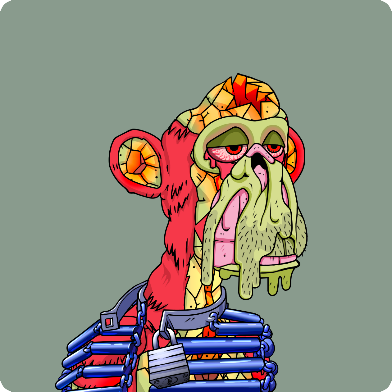 Yuga Labs - Mutant Ape Yacht Club - NFT # 2334