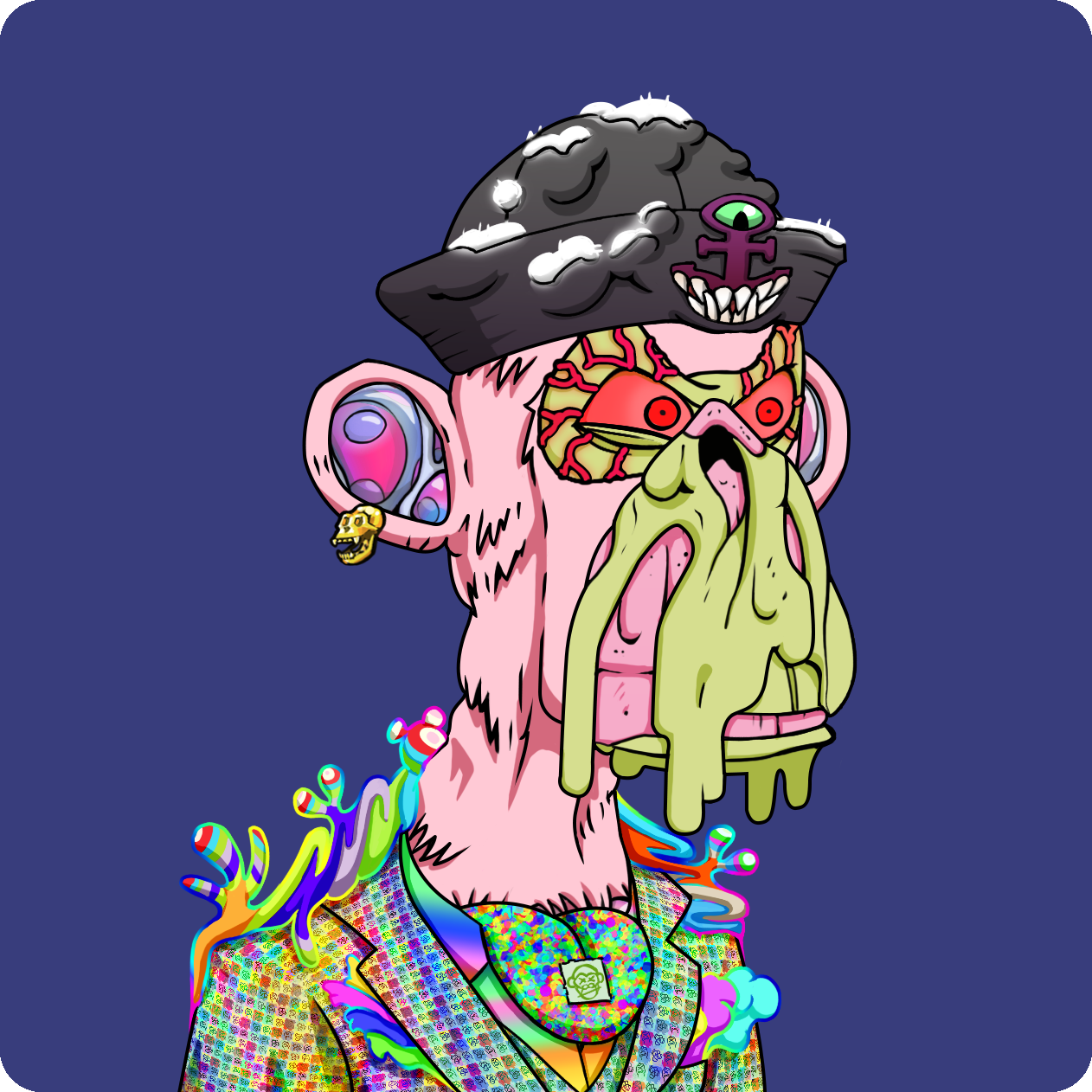 Yuga Labs - Mutant Ape Yacht Club - NFT # 163